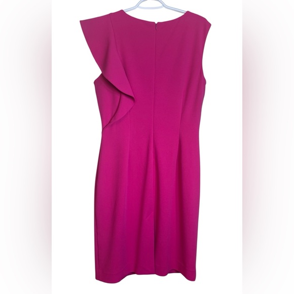 Laura Pink Ruffle Dress - Picture 5 of 10